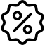 Prozent-Symbol – Transparente Preise Michelstadt